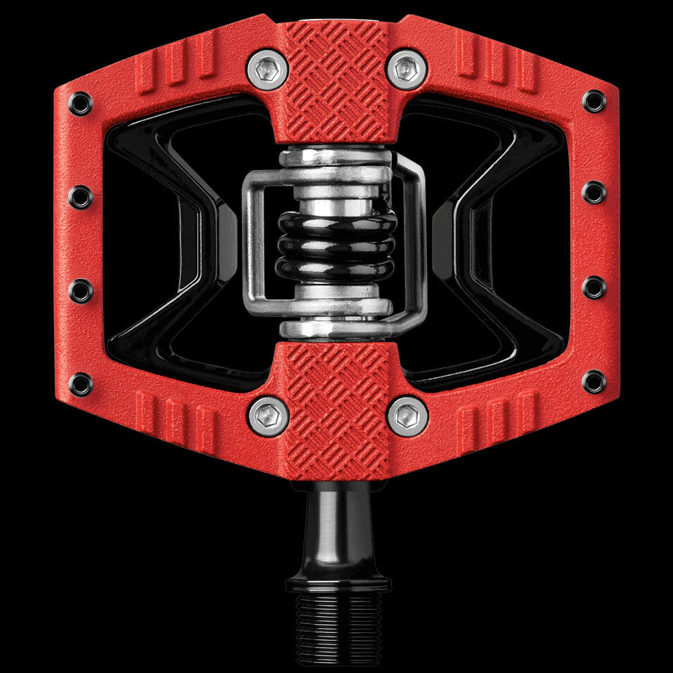 Crankbrothers Double Shot 3 - Pedales de ciclismo MTB. Mitad plano, mitad clip