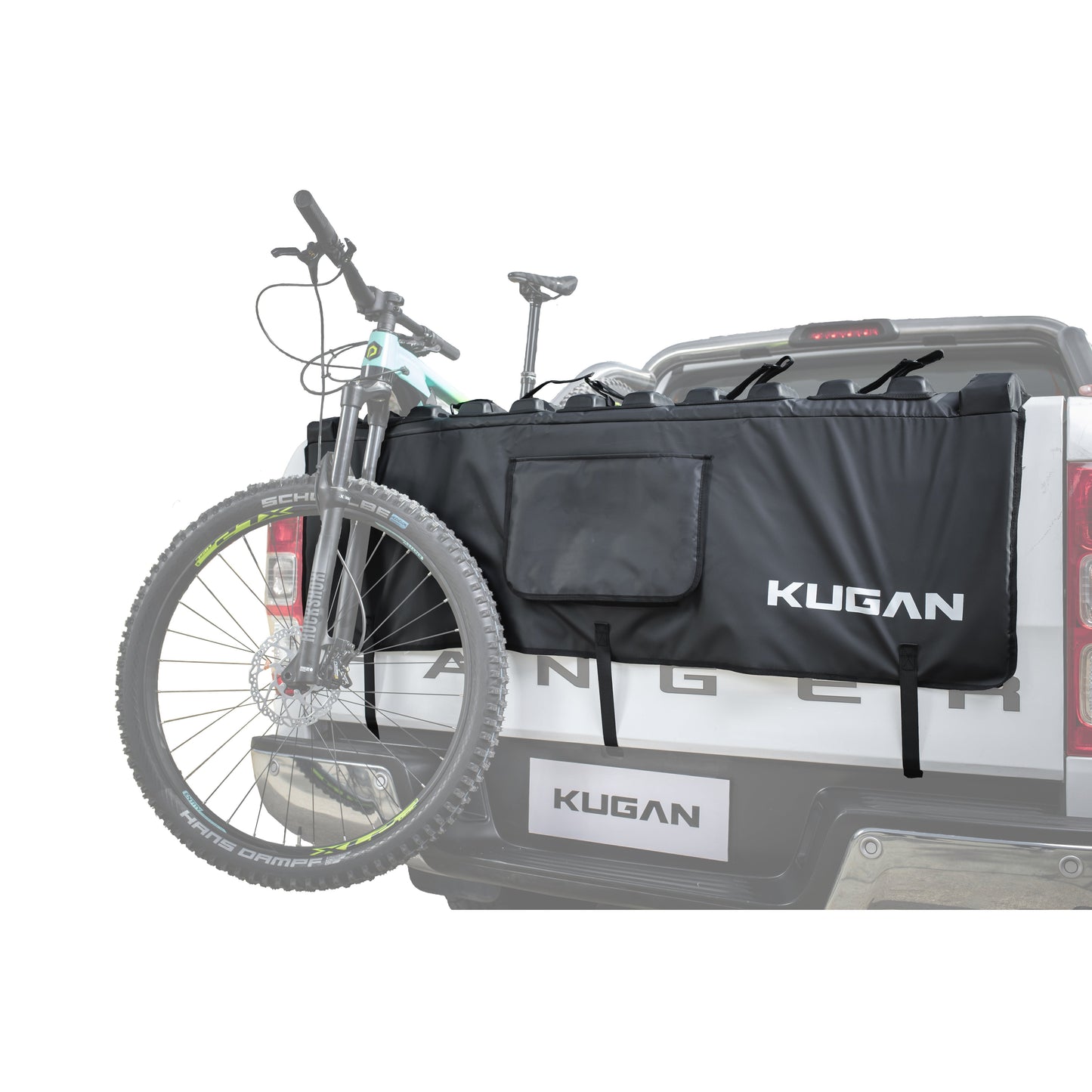 Kugan Pick Up Pad Taigate L - Portabicicleta para Camioneta