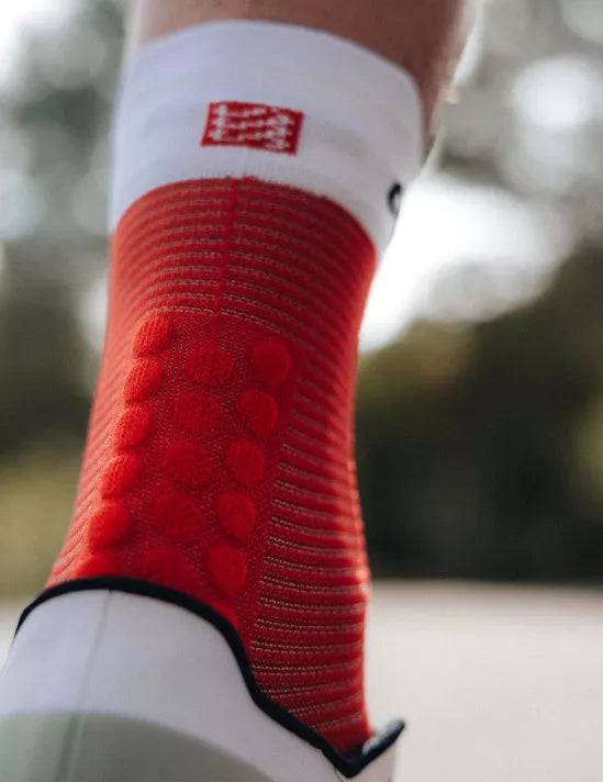 Calcetines de Running Pro Racing Socks v4.0 Core Red/ White Black
