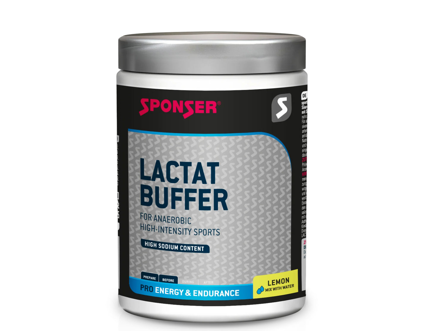 Sponser LACTAT BUFFER – Suplemento tampón para esfuerzos anaeróbicos (600 g)