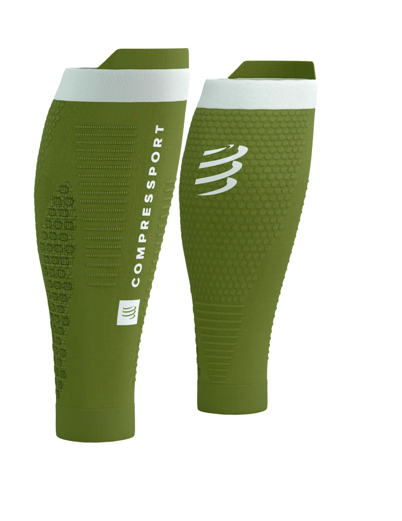 Compressport Gemelera R2 3.0 - Pernera Green/White Refl
