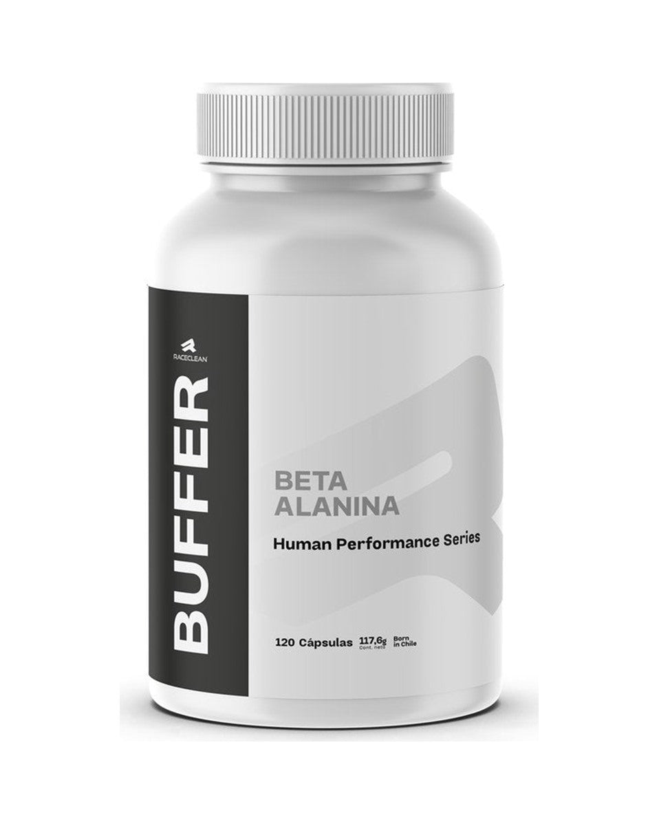 RaceClean BUFFER – Beta alanina en cápsulas veganas (120 cápsulas)