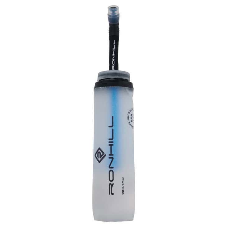RONHILL Fuel Flask With Straw – Botella de hidratación para running de 500 ml