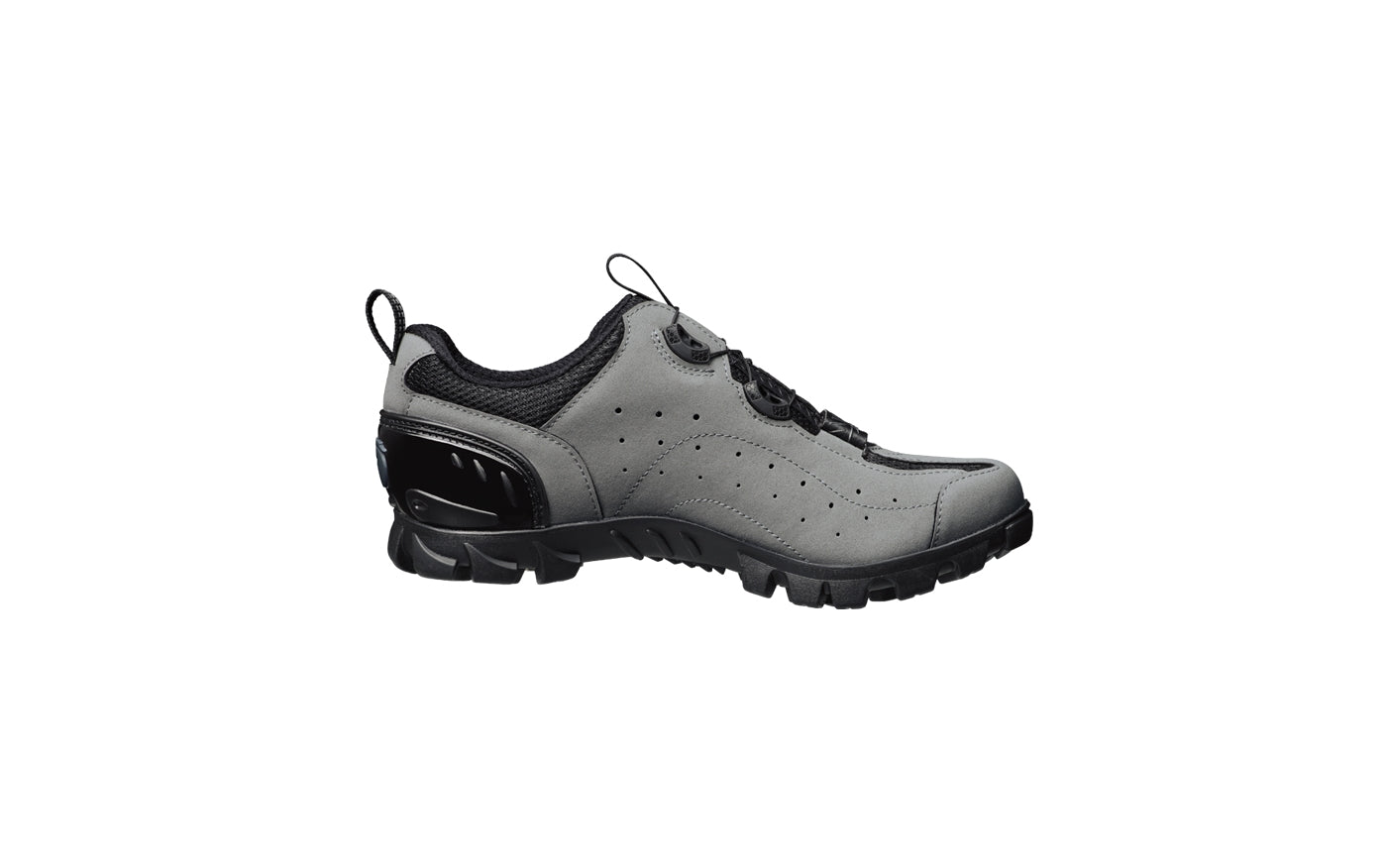 Sidi Zapatilla Mtb SD15 - Zapato de ciclismo montaña MTB XC Gravel Gris Negro