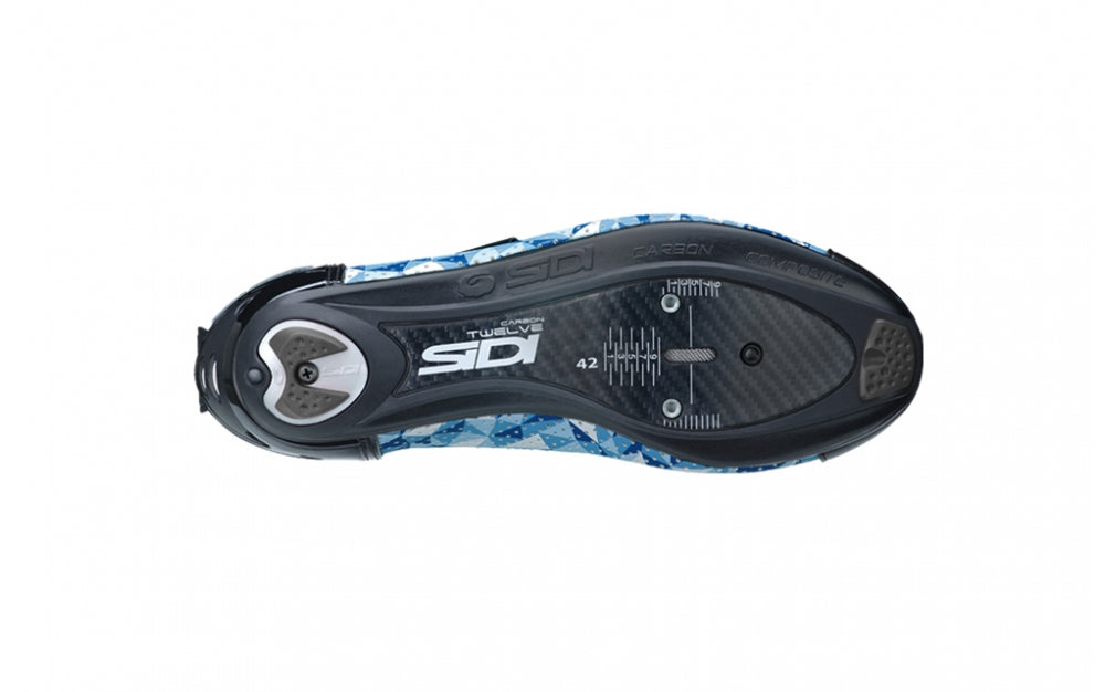 Sidi T-5 Air - Zapato de ciclismo Triatlón Azul Blanco Negro