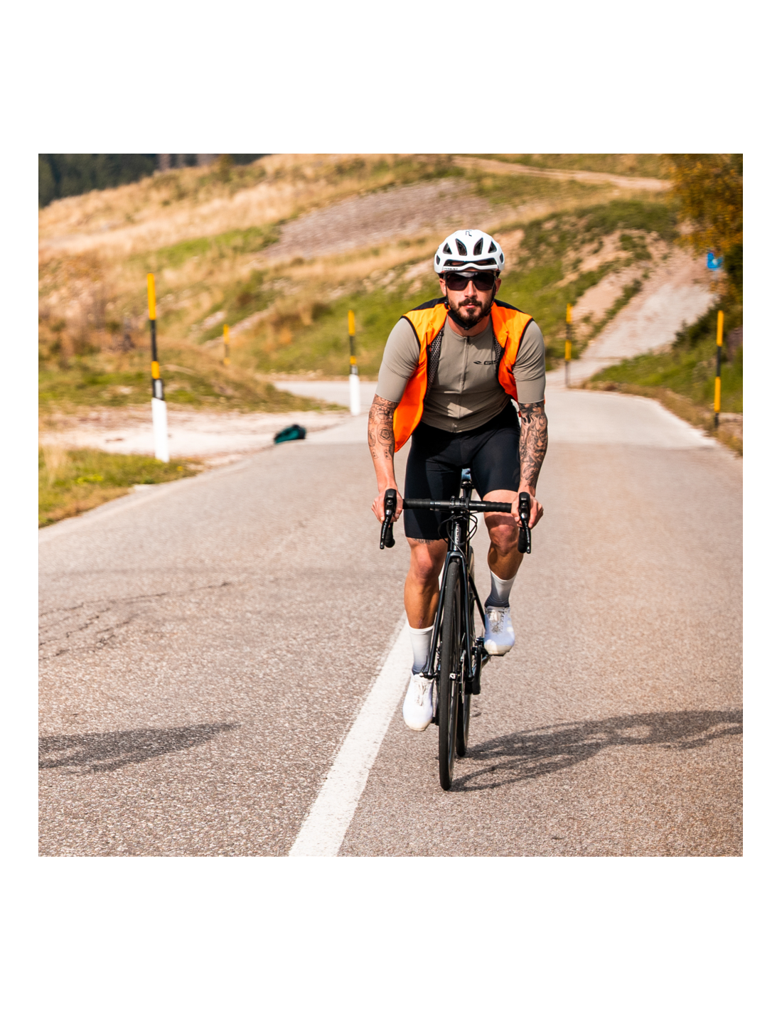 Chaqueta Cortavientos de ciclismo sin mangas Gist Micron 15