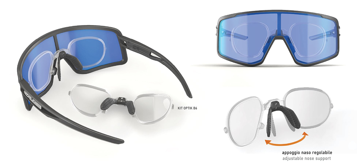 Salice B6 - Clip o inserto Óptico para lentes deportivos