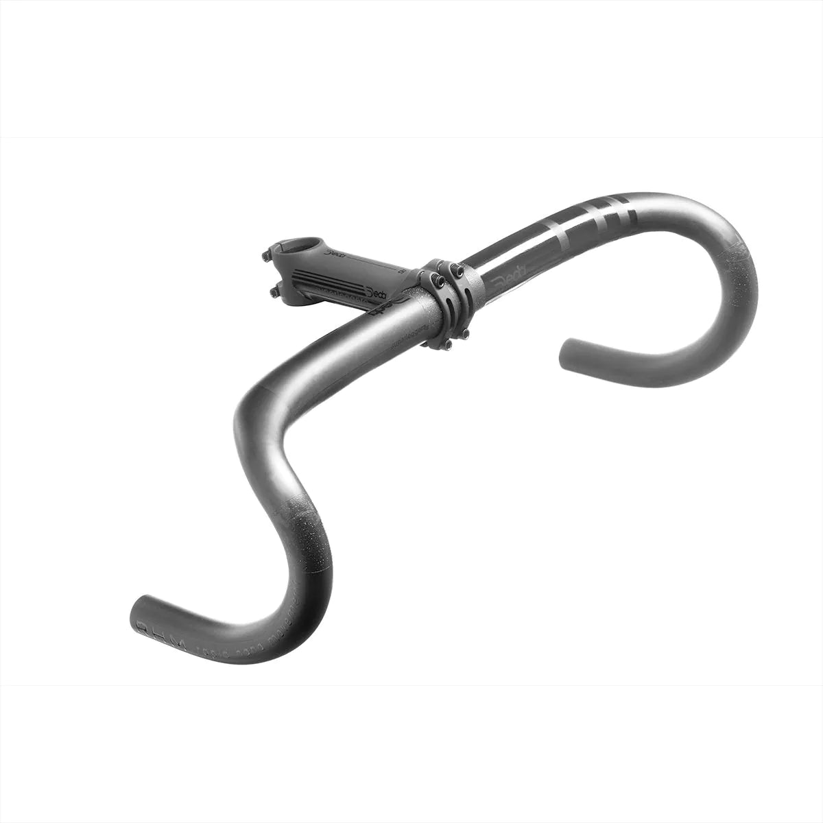 Deda SUPERLEGGERA RS - Manillar ultra liviano de Carbono para ciclismo de Ruta. LTD EDITION, 31.7, 44 cm, POB