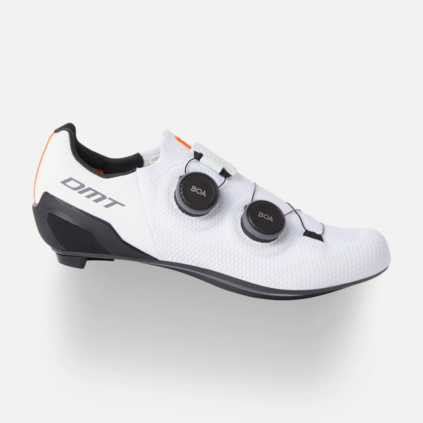 DMT SH10 – Zapato de ciclismo de ruta (Blanco 2 boas)