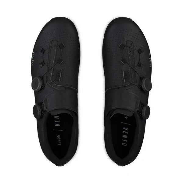Fizik Vento Infinito Knit Carbon 2 – Zapatos de ciclismo Ruta de Alto Rendimiento (negro)