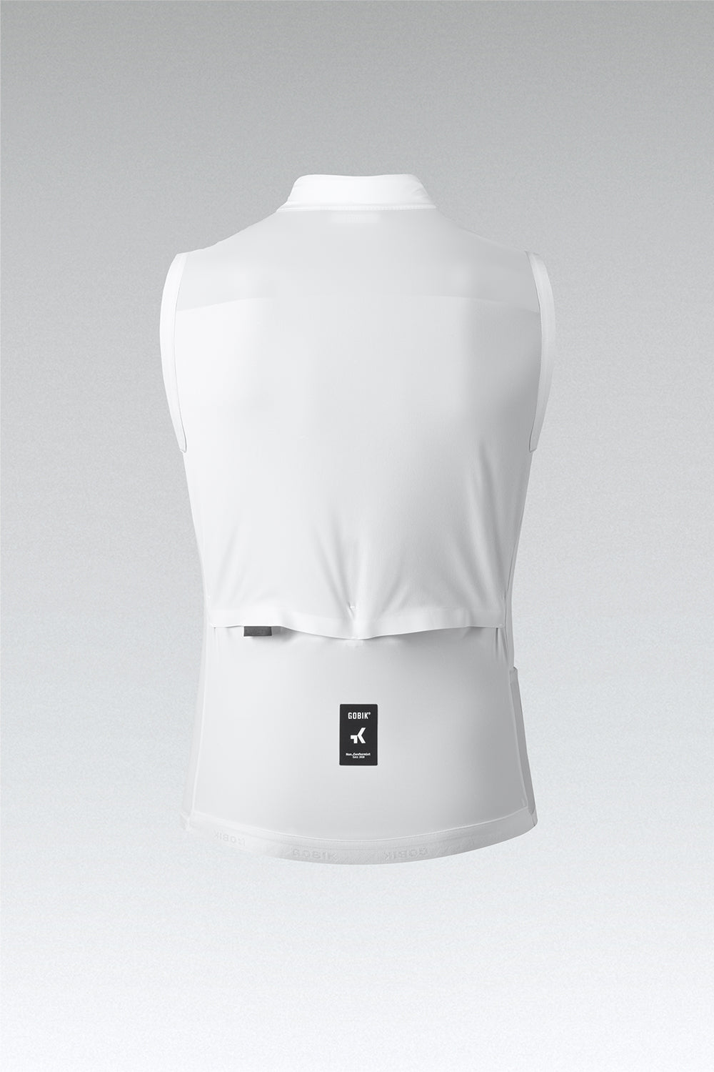 Gobik Vector 2.0 – Cortaviento de ciclismo sin mangas hombre.(Blanco)