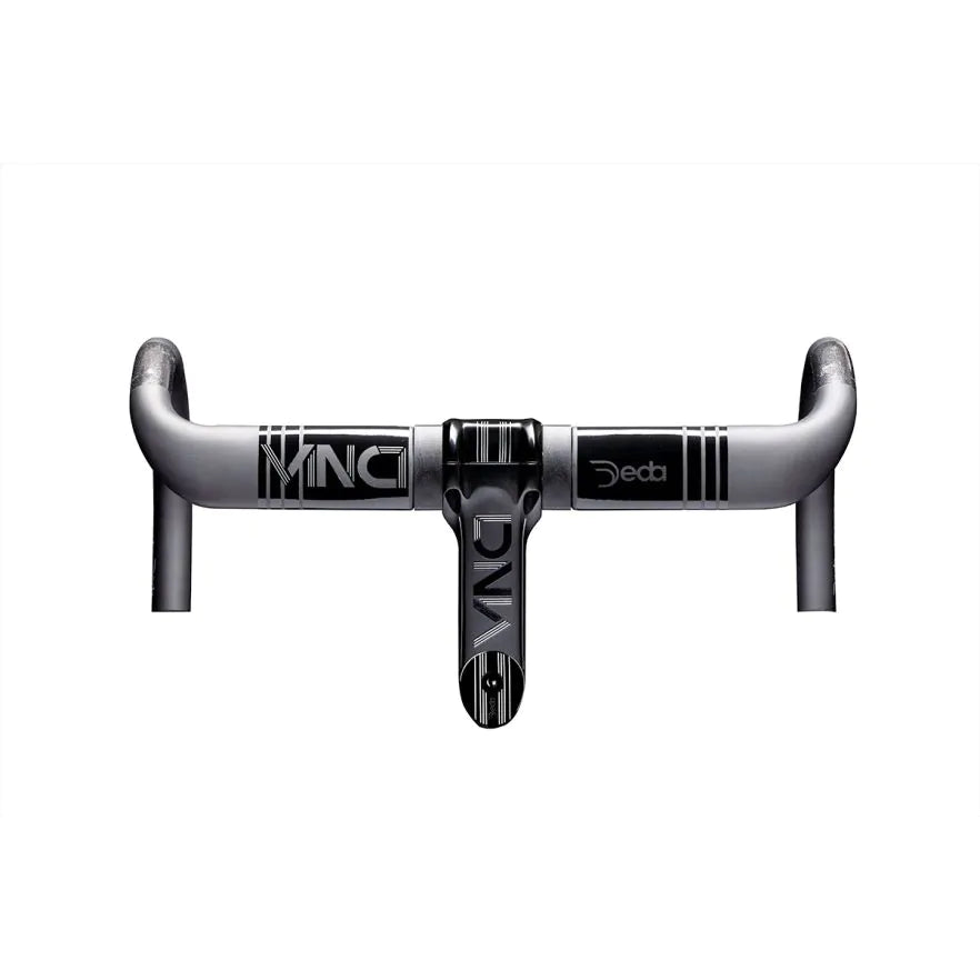 Deda VINCI RHM - Manubrio aero de ciclismo Ruta de Carbono Integrado. Manillar Ø31.7, Ancho 42 cm