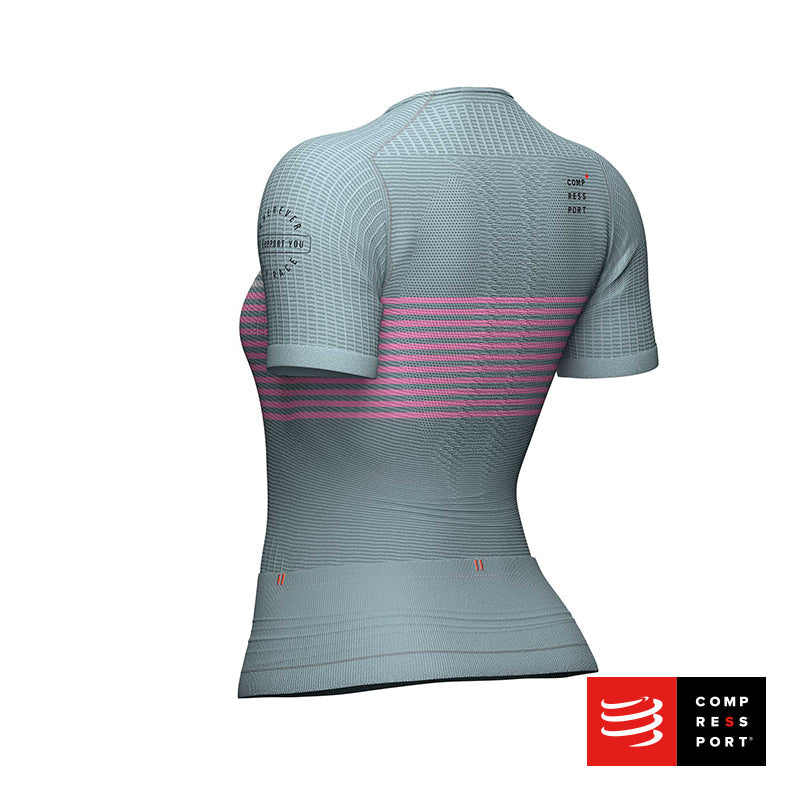 Nuevo Tri Postural SS Top Gris Mujer Compressport