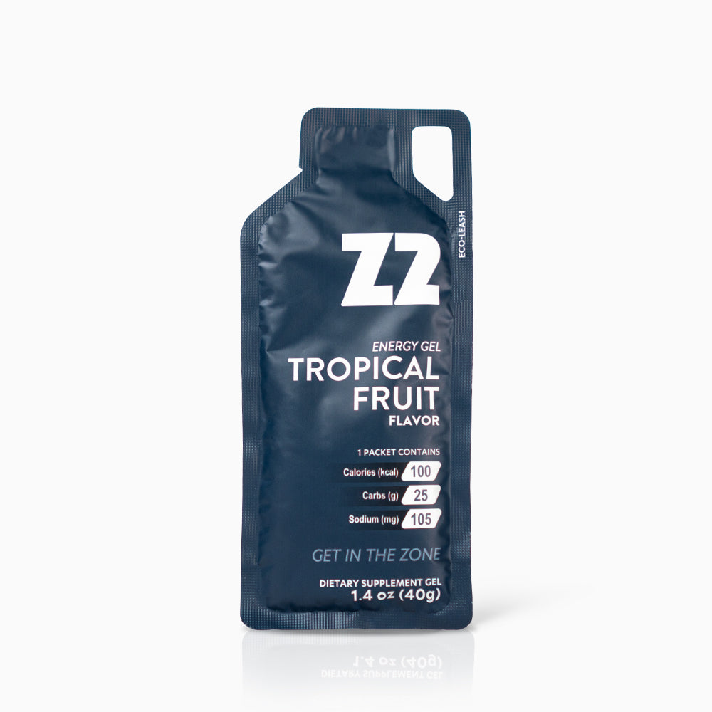 Energy Gel Z2 Tropical Fruit - Geles energéticos sin Cafeina 40g