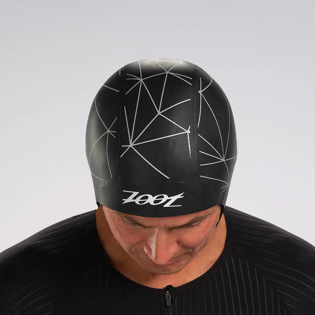 Gorra de neopreno natación Negra Zoot