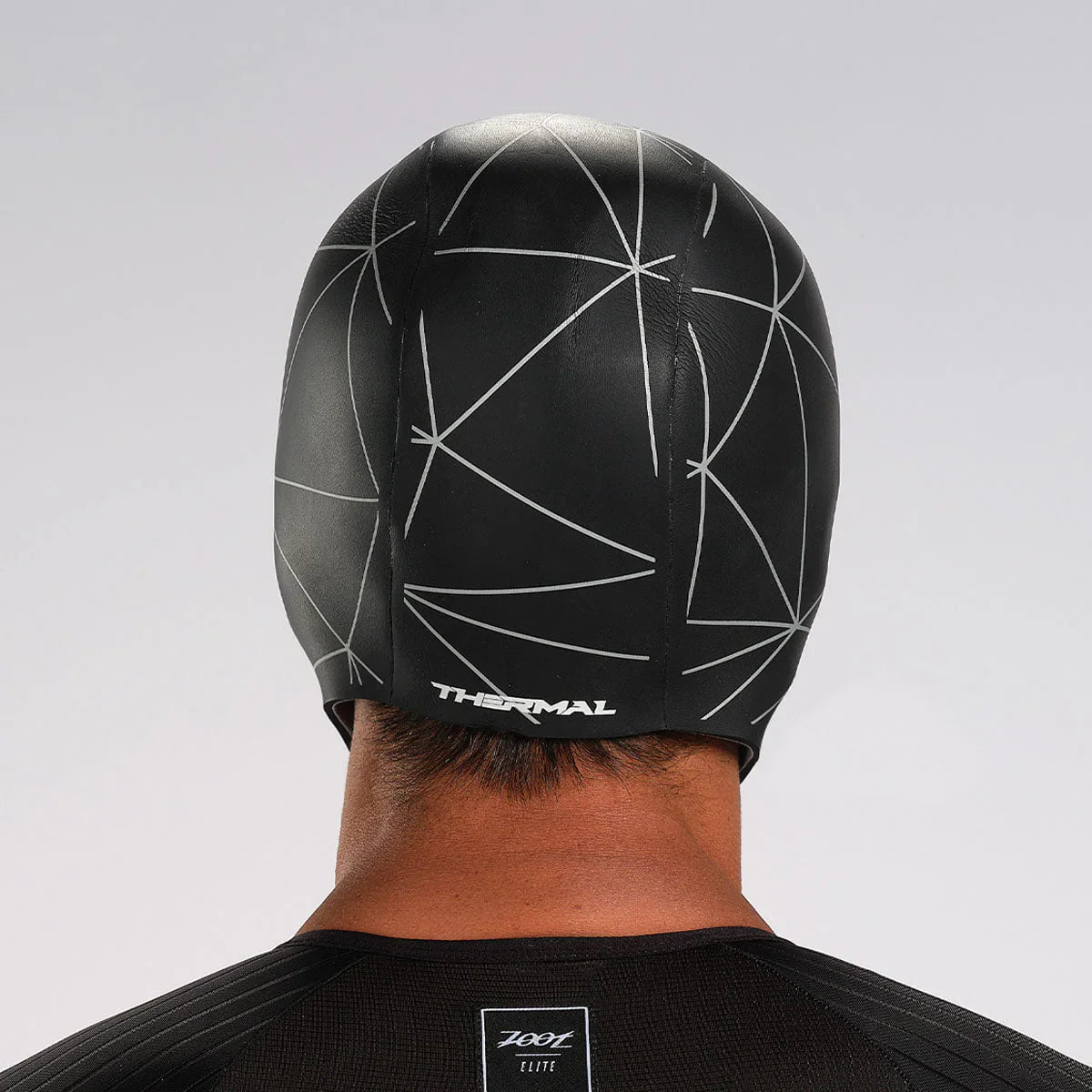 Gorra de neopreno natación Negra Zoot
