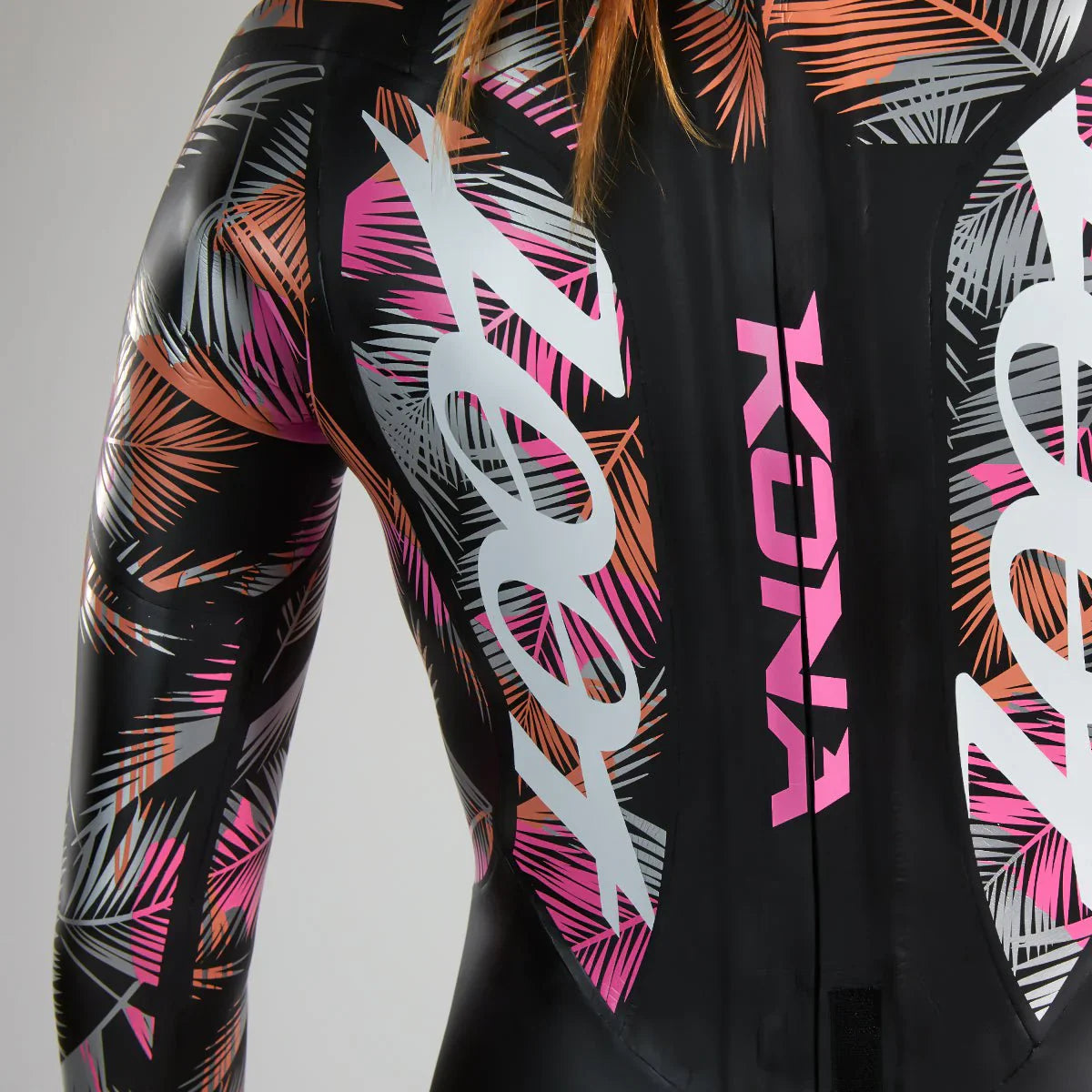 ZOOT KONA WETSUIT PINK FLORA - Traje de Natación Neopreno Mujer