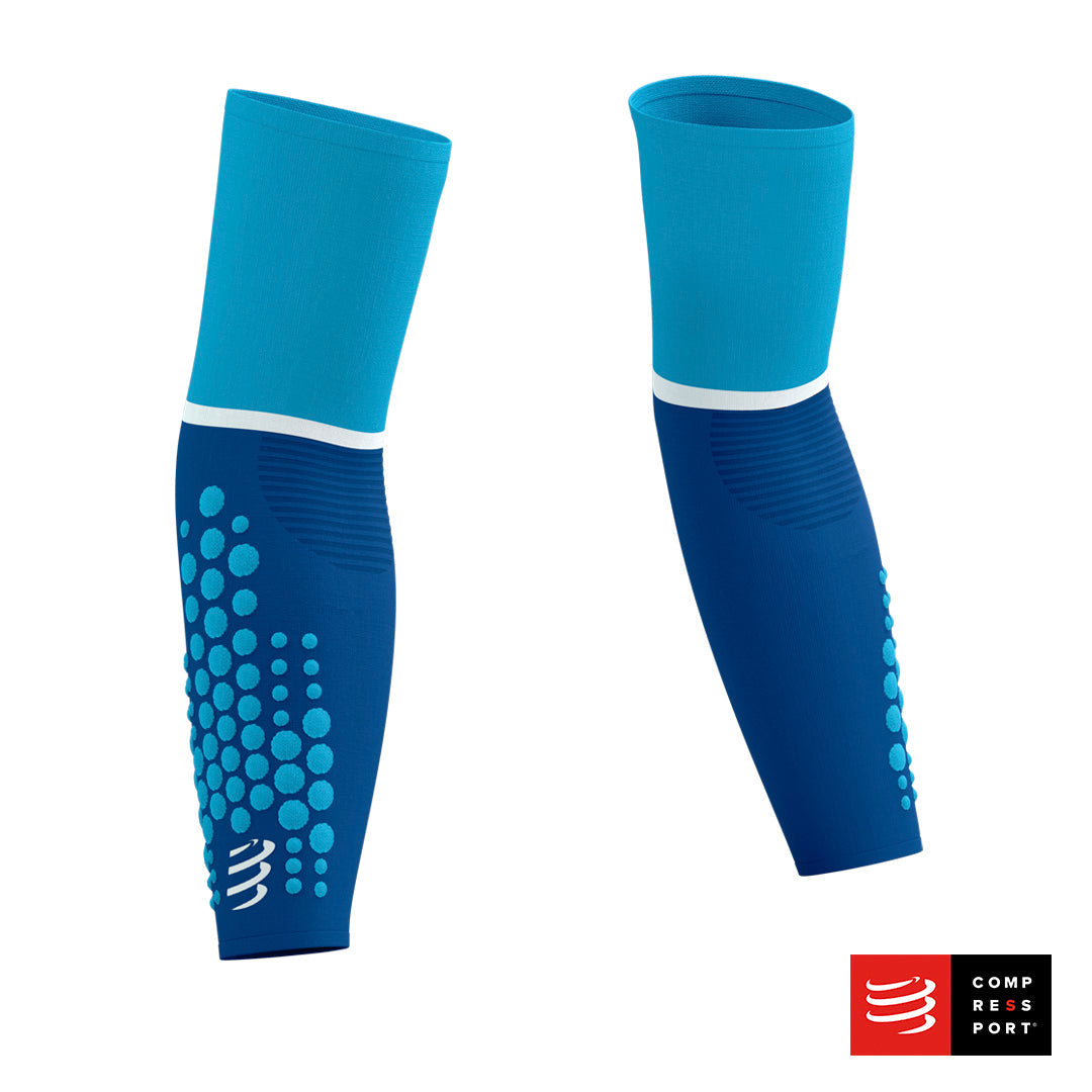 Manguillas Compressport ArmForce Ultralight Azules