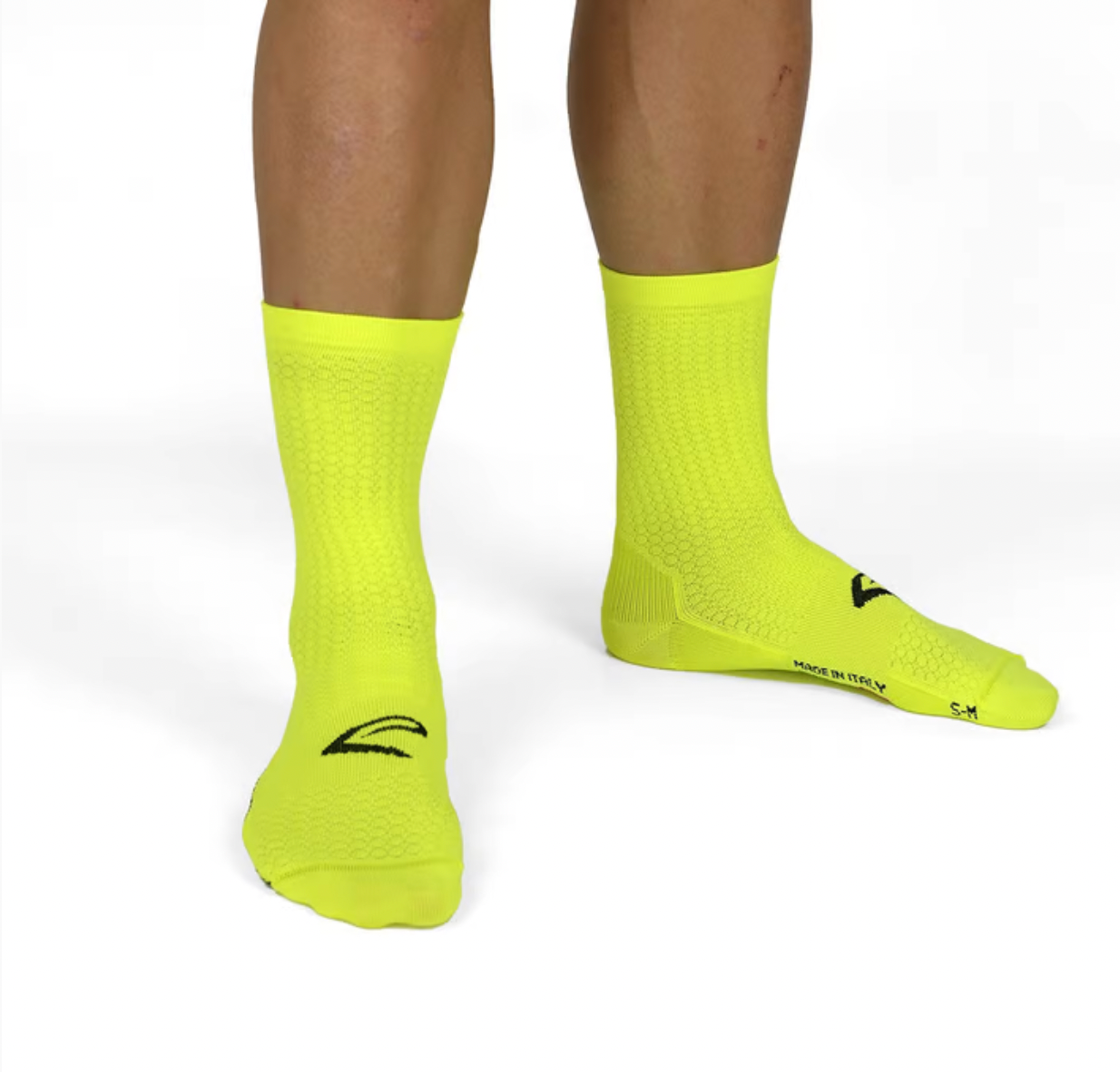Calcetines de Ciclismo PRO NEON Amarillo