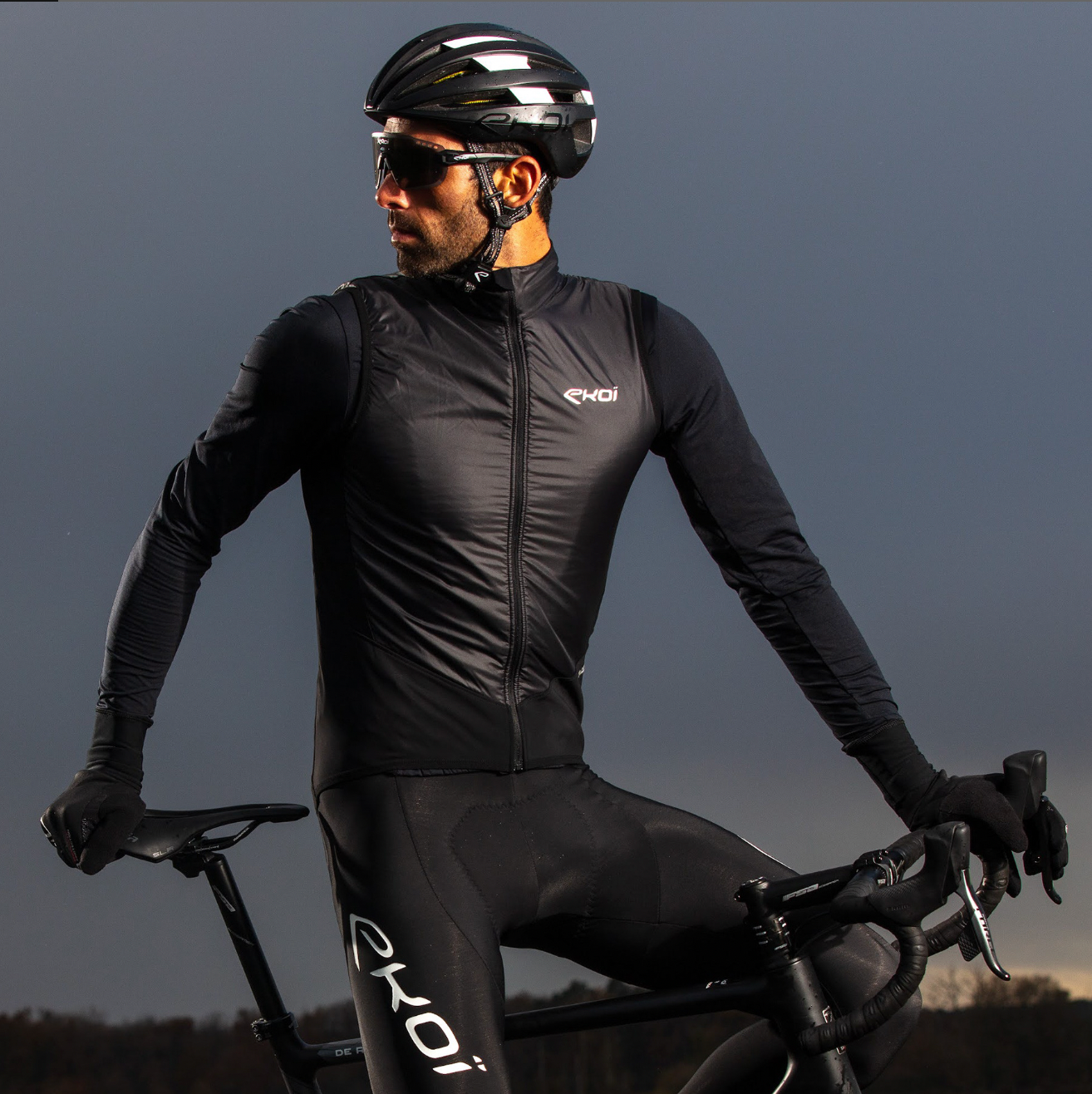 Cortaviento de Ciclismo sin manga Térmico Polartec - Ekoi