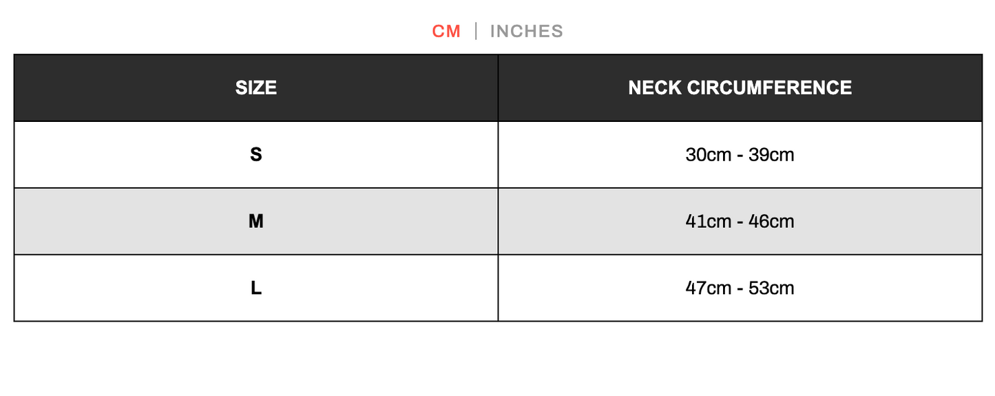 Cuello de Neopreno natación aguas abiertas HUUB