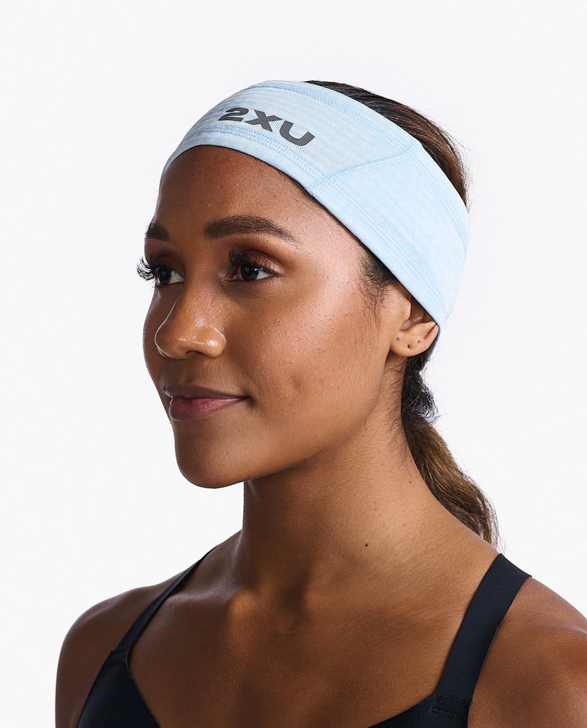 Cintillo Ignition Headband Unisex - Skyway/Black Reflective - 2XU