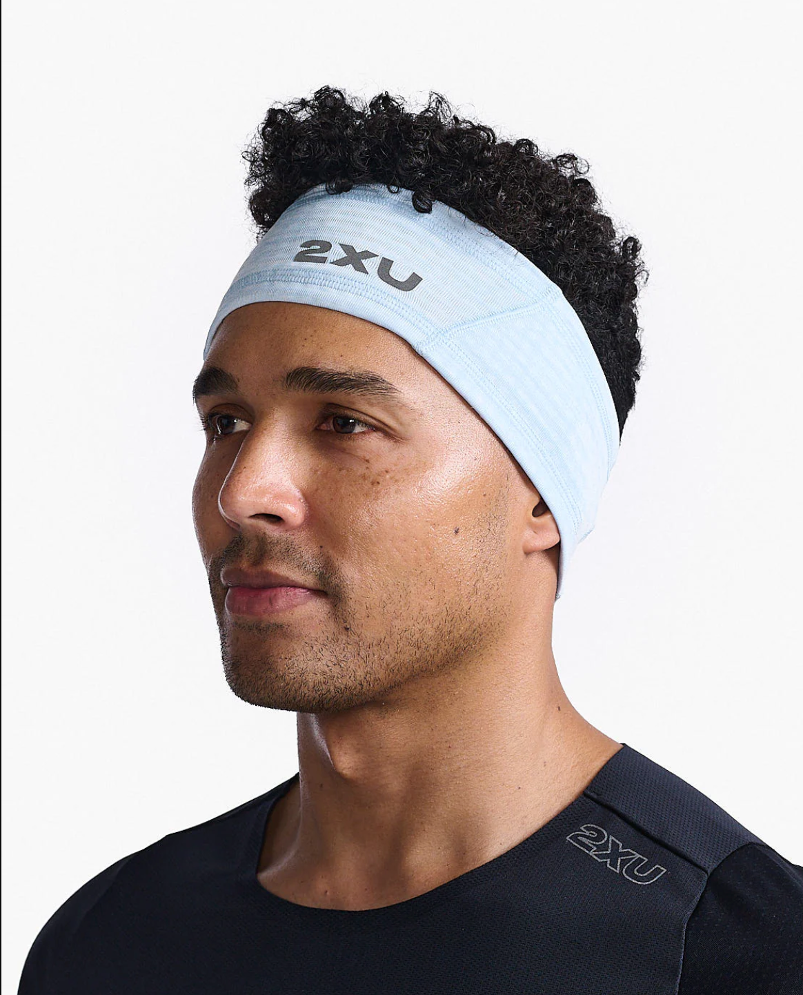 Cintillo Ignition Headband Unisex - Skyway/Black Reflective - 2XU