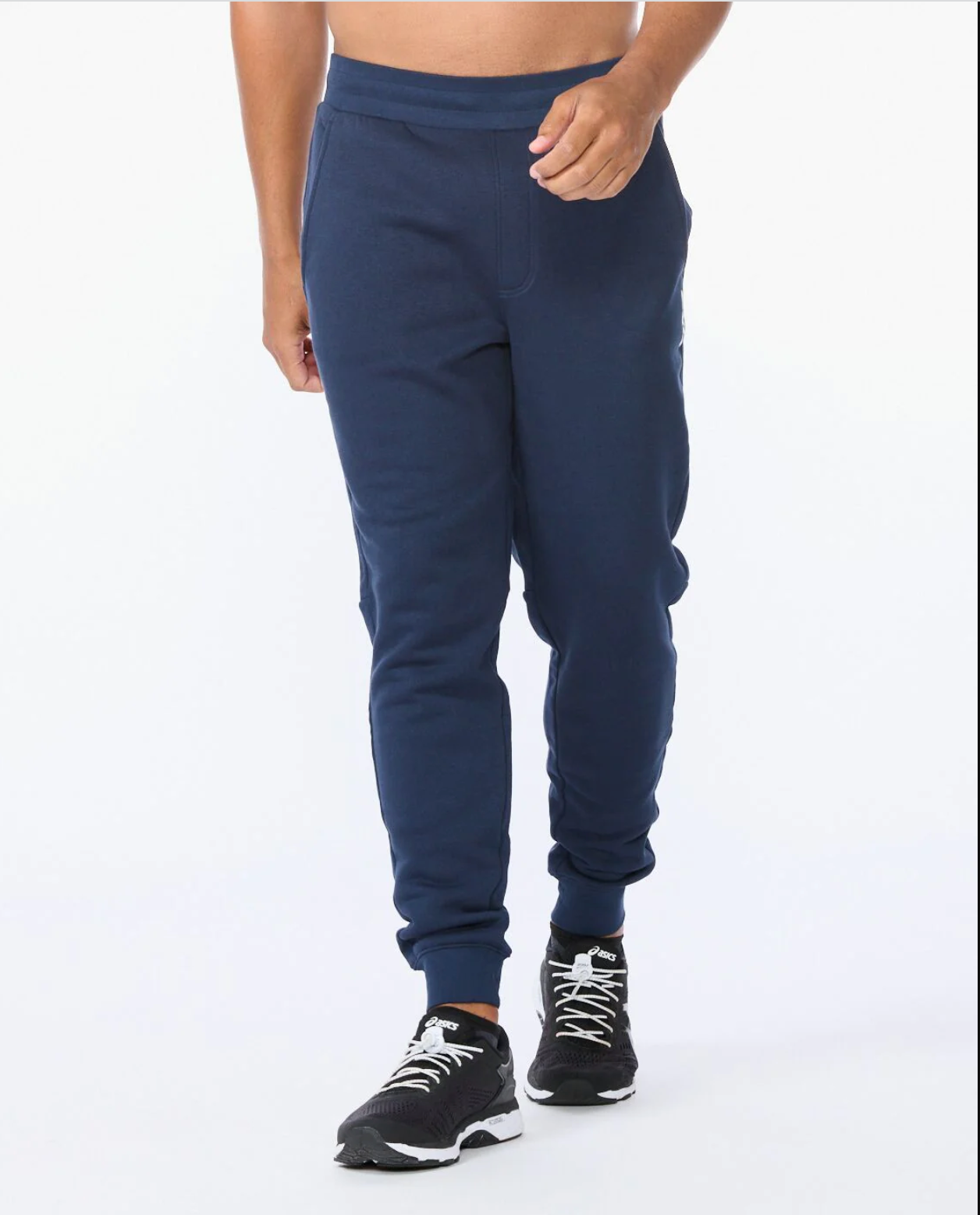 Pantalón Buzo Hombre Aspire Trackpants - Midnight/White - 2XU