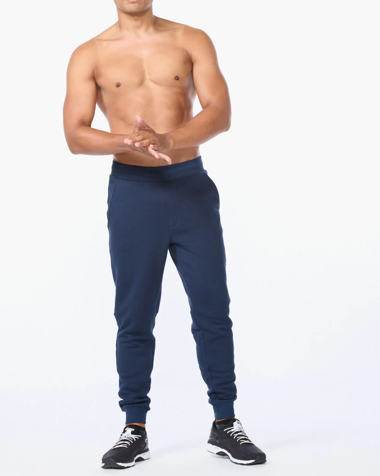 Pantalón Buzo Hombre Aspire Trackpants - Midnight/White - 2XU
