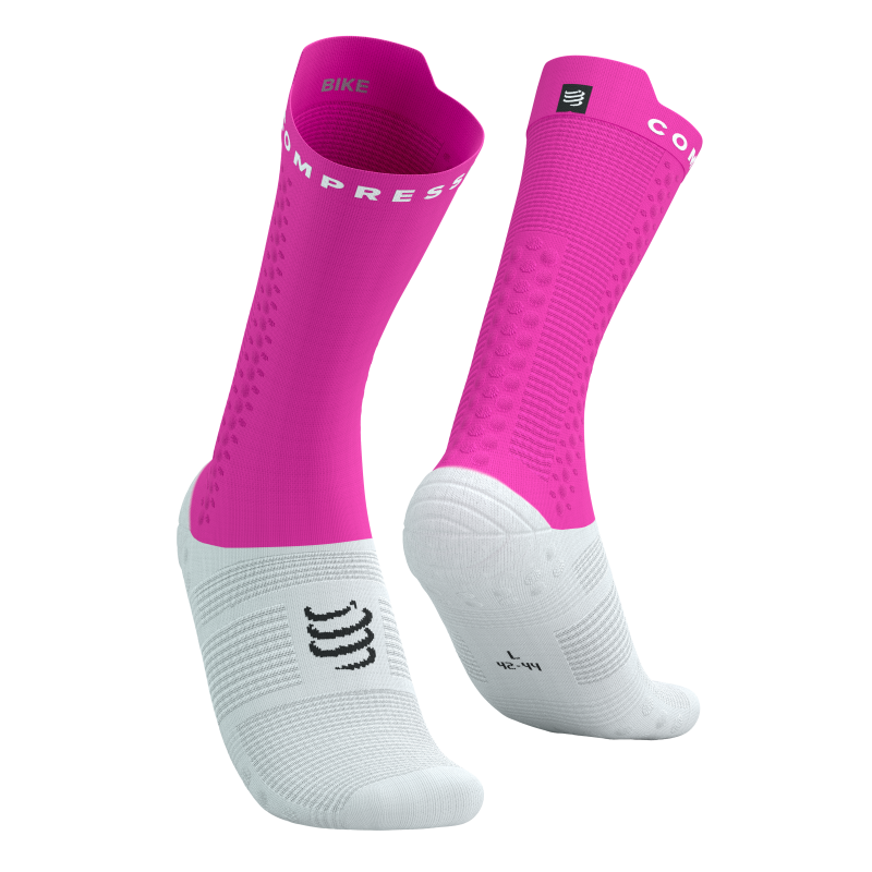 Calcetines de ciclismo largos Compressport Pro Racing Socks v4.0 (10 colores)
