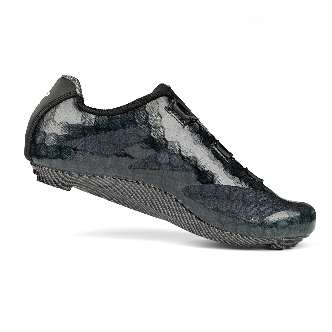 Zapato de ciclismo de Ruta EKOI ULTRALIGHT CARBON Negro