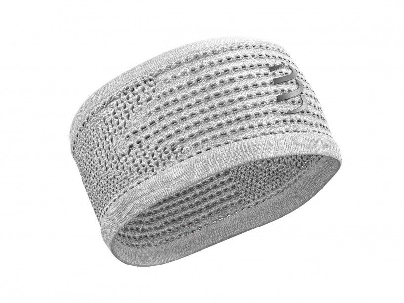 Cintillo Headband Compressport On/Off Blanco