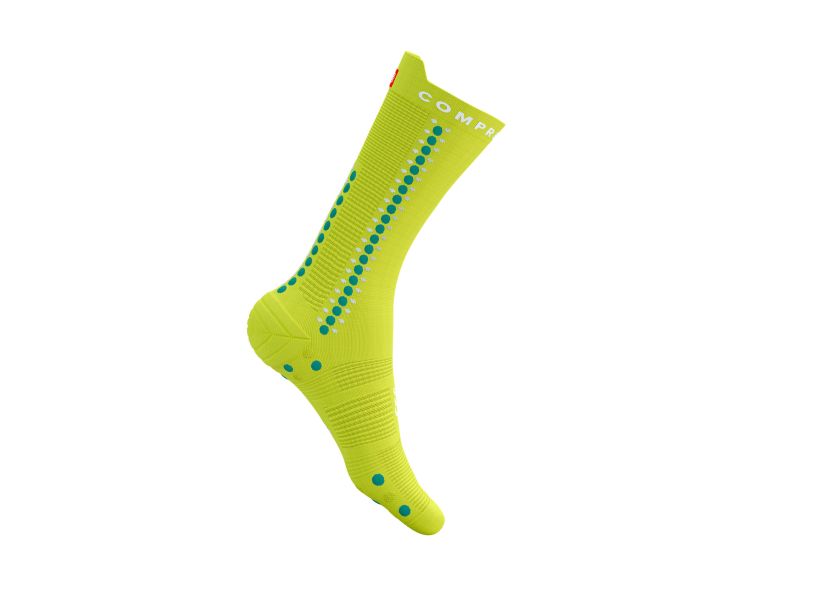Calcetines de ciclismo Compressport Pro Racing v4.0 - Amarillo