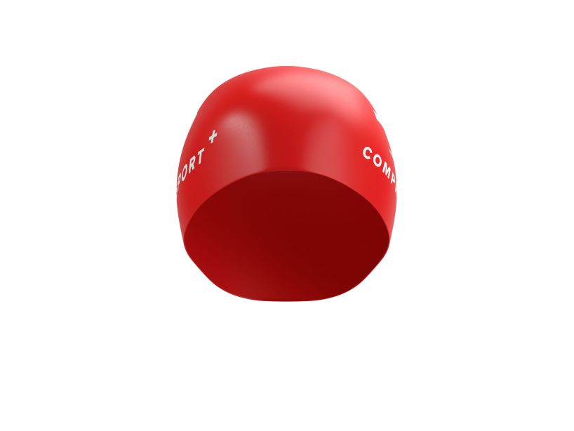 Gorra de natación Compresssport Cap Rojo