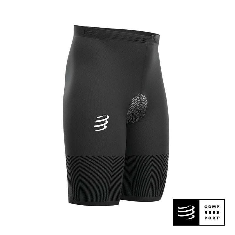 Compressport Tri Under Control - Calzas de Triatlón Hombre (color Negro)