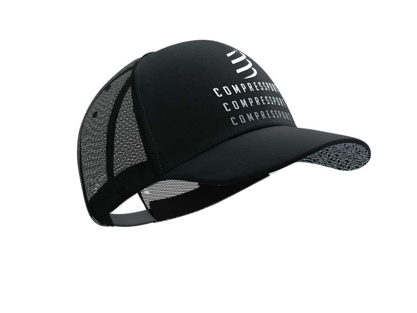 Gorro Jockey Compressport Trucker Cap - *Black Edition 2023*