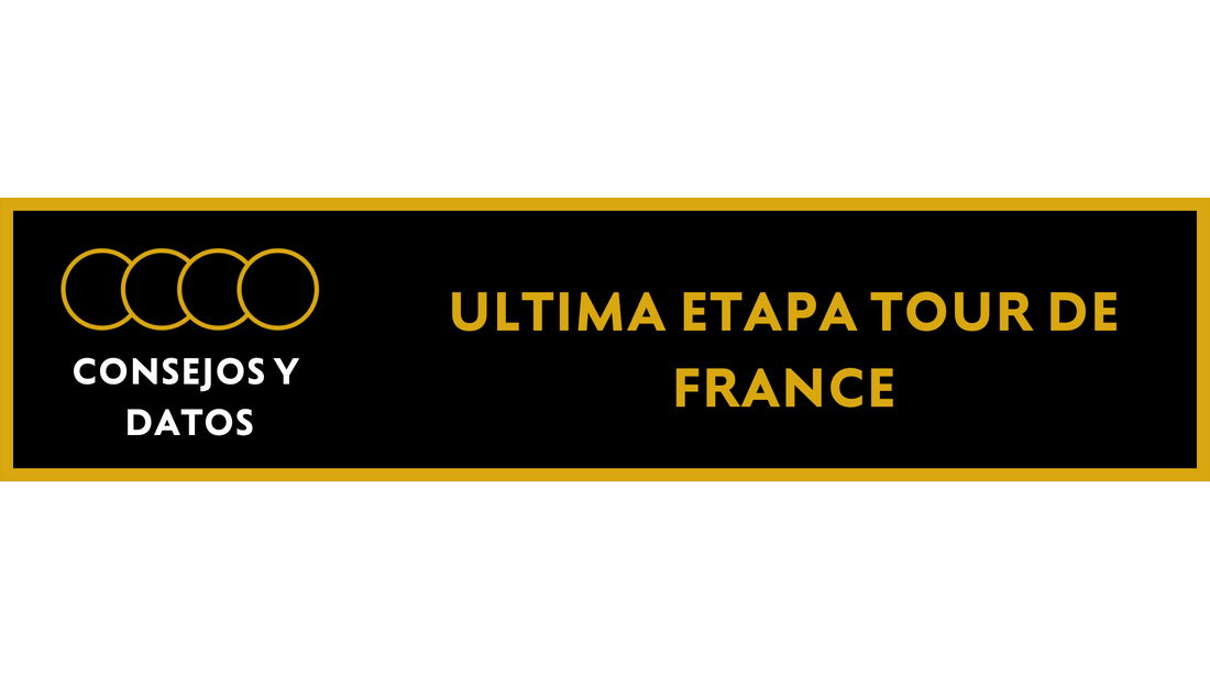 ¿Por que la ultima etapa del Tour de France no vale?