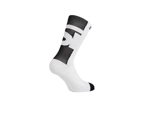 Sidi Confusum - Calcetín de ciclismo largo Blanco negro