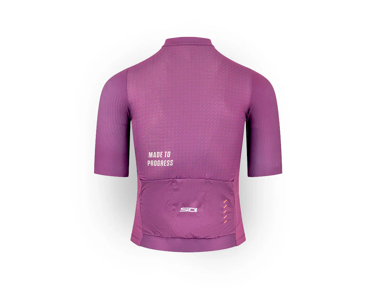 Sidi Dare Jersey - Tricota de ciclsmo hombre color Vino
