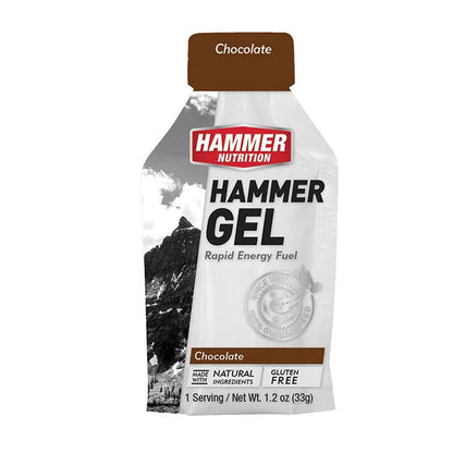 Hammer Nutrition Gel – Gel energético de carbohidratos con aminoácidos (unidad, botella o caja de 24)