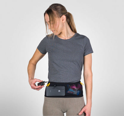 naked Running Band - Cinturón multipropósito de hidratación para running unisex.