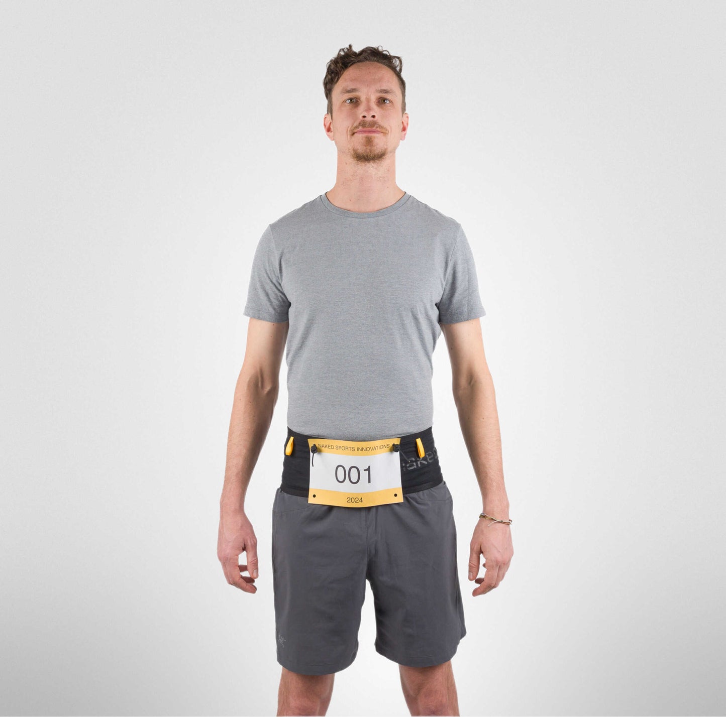 naked Running Band - Cinturón multipropósito de hidratación para running unisex.