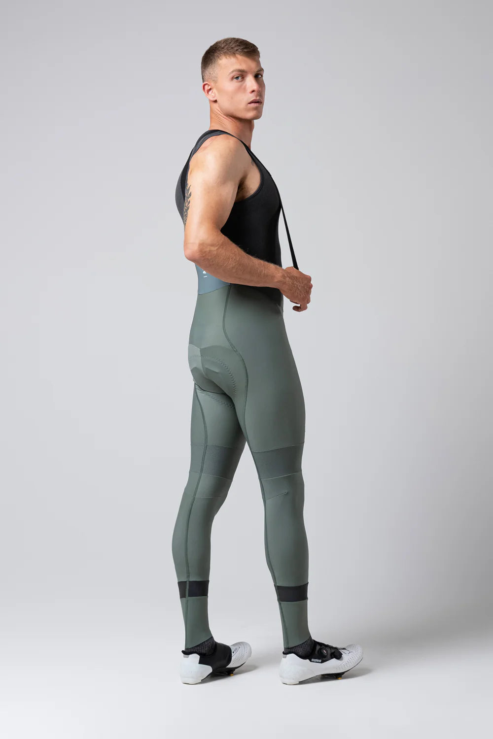 Culotte Absolute 7.0 - Calzas Largas de ciclismo hombre (color Evergreen)