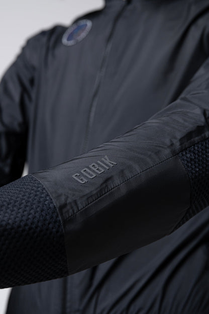 Gobik EXO 2.0 – Chaqueta cortaviento impermeable de ciclismo unisex. Manga larga