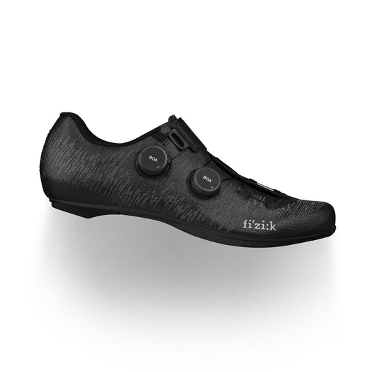 Fizik Vento Infinito Knit Carbon 2 – Zapatos de ciclismo Ruta de Alto Rendimiento (negro)