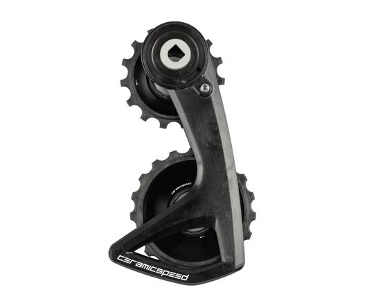 CeramicSpeed OSPW RS Alloy para SRAM Red/Force AXS – Sistema de roldanas sobredimensionadas.