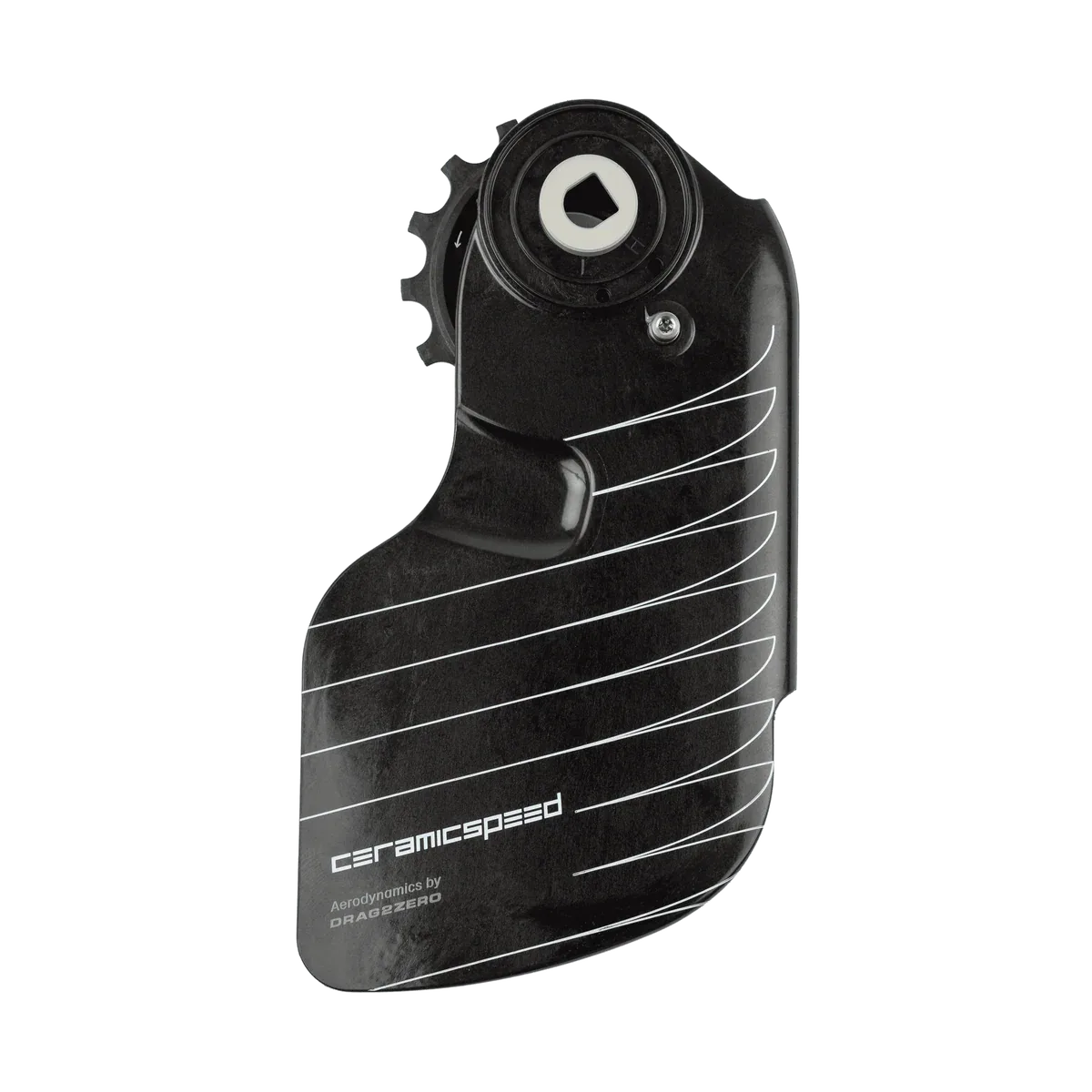 CeramicSpeed OSPW Aero ALPHA – Sistema de roldanas para desviador SRAM Red/Force AXS.