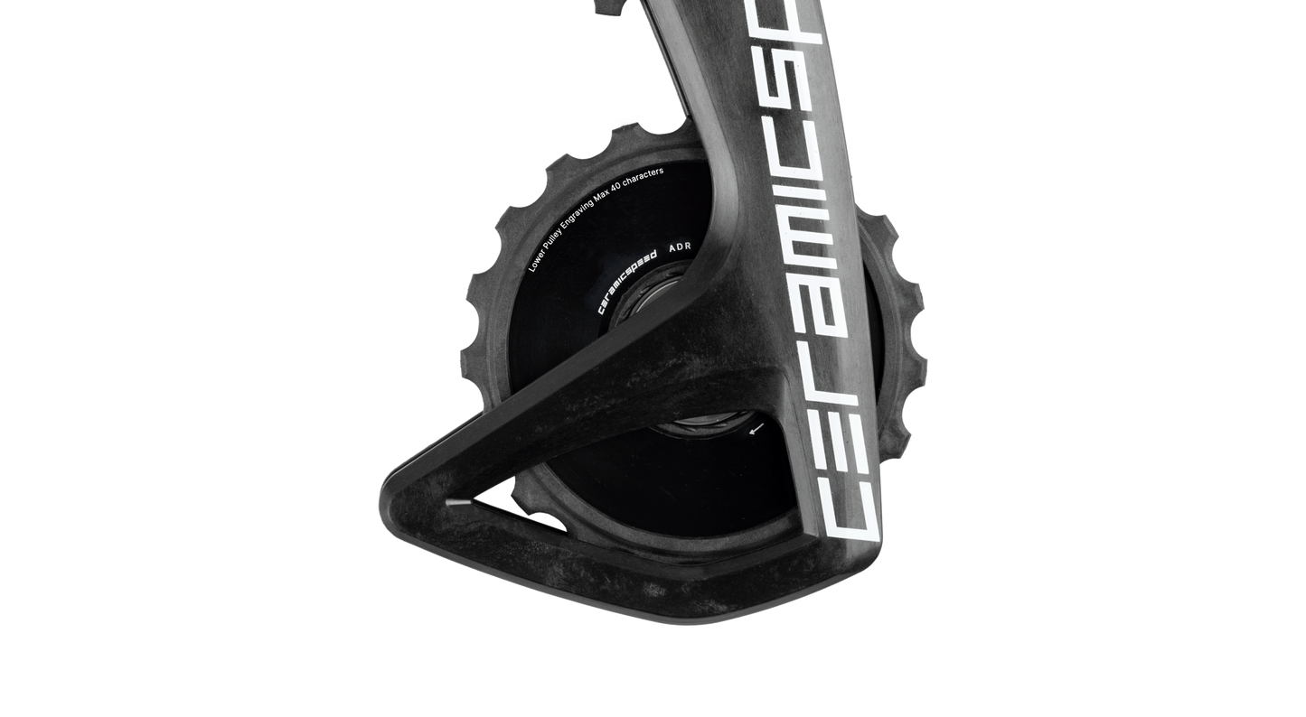 CeramicSpeed OSPW RS ALPHA para Shimano 9250/8150 – Sistema de roldanas para bicicleta de ruta.