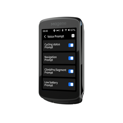 Magene Bike Computer C706 - Ciclocomputador de ciclismo GPS, rutas, datos