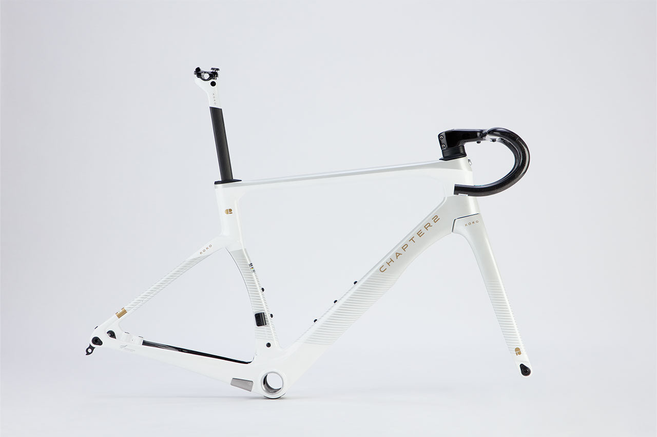 Cuadro de Bicicleta Chapter2 Koko: WHITE + GREY (TAURIPARIPA)